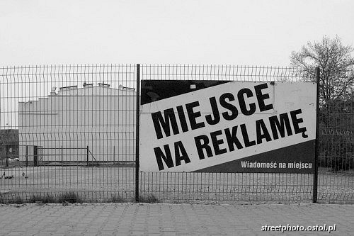 Reklama na miejscu