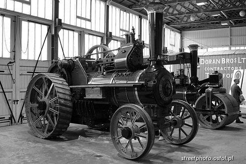 Zabytkowy pojazd parowy. Charles Burrell Museum. Thetford - Norfolk.