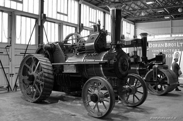 Zabytkowy pojazd parowy. Charles Burrell Museum. Thetford - Norfolk.
