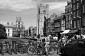 Cambridge - Centrum miasta. Katedra i trawnik przed uniwersytetem