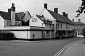 Thetford - Norfolk. King Street. Miasteczko we wschodniej Anglii, fotografia krajoznawcza